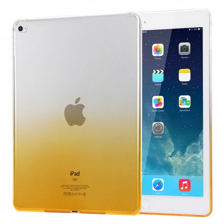 Obal / kryt na iPad 2/3/4 - gumový / silikonový žlutý