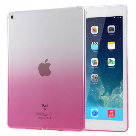 Obal / kryt na iPad 2/3/4 - gumový / silikonový růžový